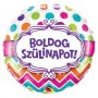 18-inch-es-boldog-szuletesnapot-chevron-dots-szulinapi-folia-lufi-q57757